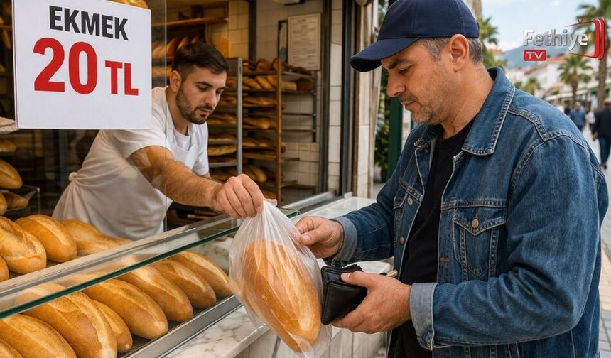 Fethiye’de Ekmek 20 TL Oldu! Yeni Tarife Bugün Yürürlüğe Girdi
