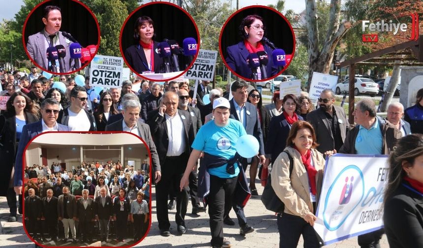 Fethiye’de Otizm Farkındalık Günü Etkinliği Gerçekleştirildi