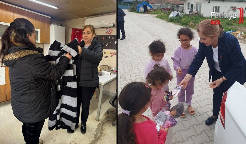 Chp Fethiye Kadın Kolları’ndan Deprem Bölgesindeki Çocuklara Destek