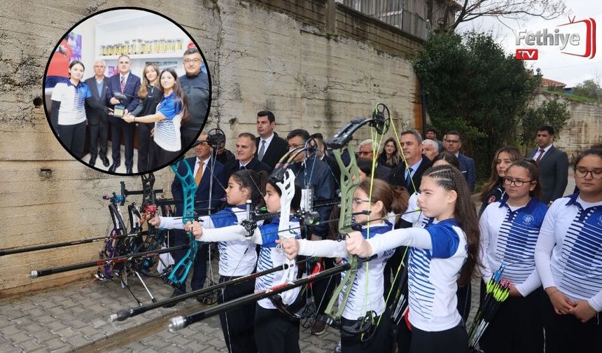 Vali Akbıyık Okçuluk Milli Takım Antrenörü Sözen'i Ziyaret Etti