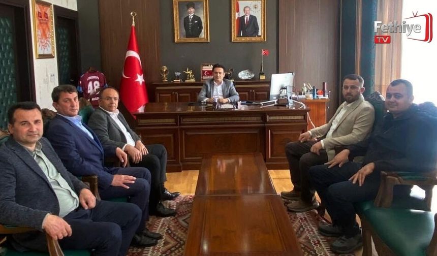 Başkan Alaşan’dan Kaymakam Dilekli’ye Nezaket Ziyareti