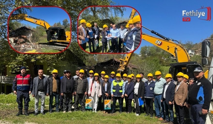 Girmeler Kaplıcası Yenileniyor: Eski Yapılar Yıkılıyor, Yeni Tesis Geliyor