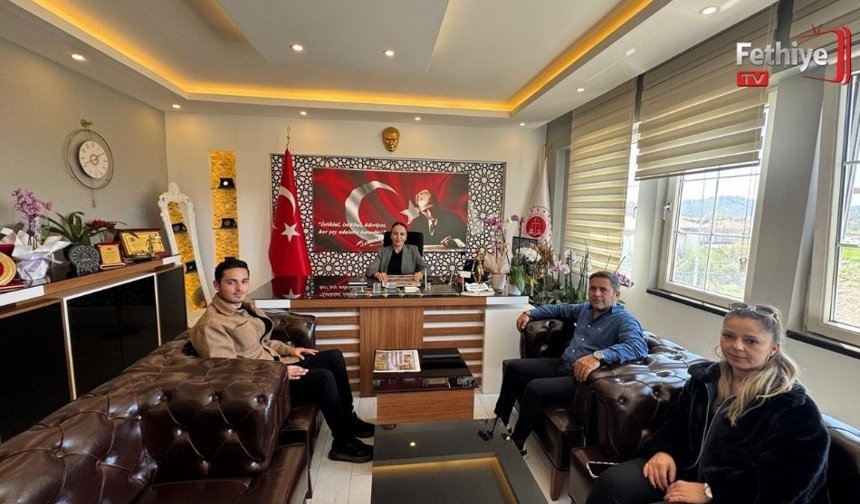 Seydikemer Gazetesi Ve Seydikemer Tv Ekibinden Başsavcı Arslan’a Ziyaret