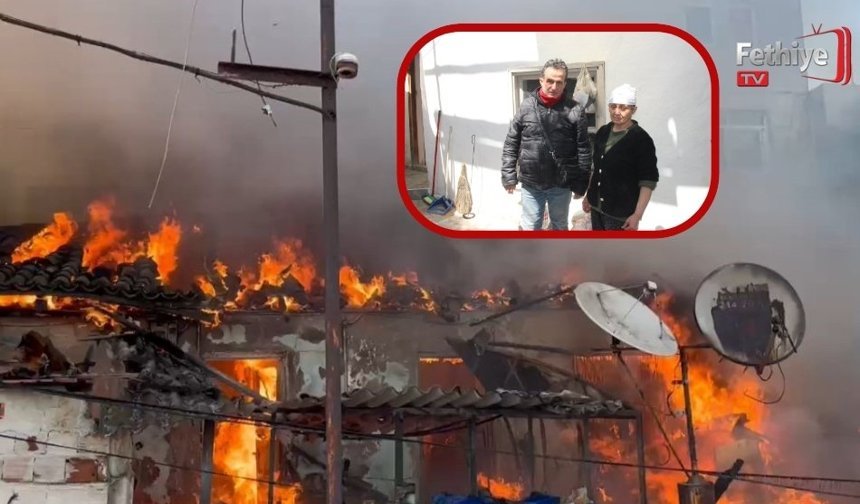 Menteşe’de Küle Dönen Evleri İçin İki Kardeş Yardım Bekliyor