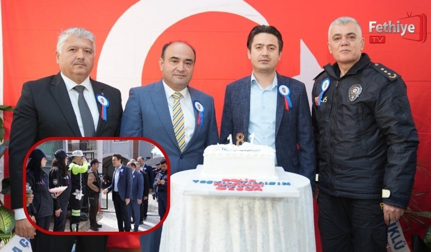 Seydikemer’de Polis Haftası Kokteylle Kutlandı