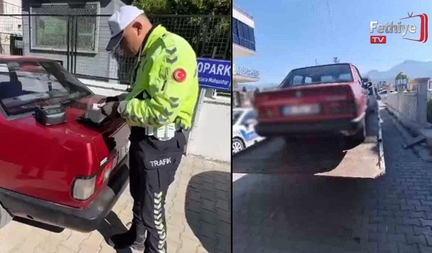 Seydikemer’de Kural İhlali Yapan Sürücü Yakalandı