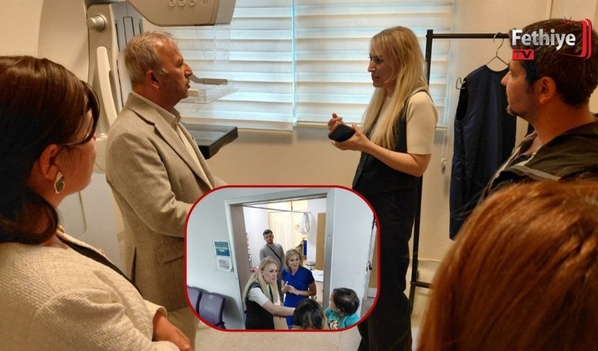 İl Sağlık Müdürü Akça, Ortaca Devlet Hastanesi’ndeki Sağlık Hizmetleri Yerinde İncelendi