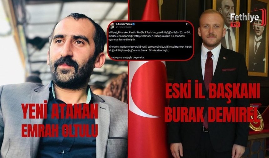 MHP Muğla İl Başkanlığına Emrah Oltulu Atandı