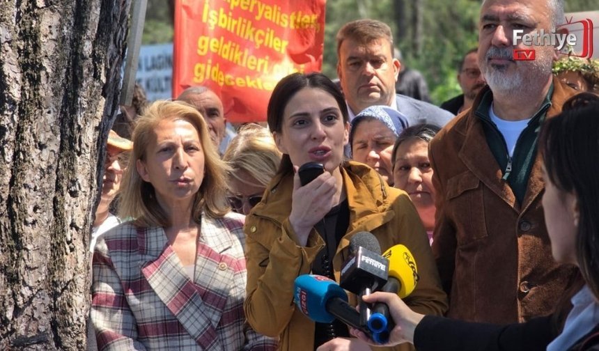 Muğla Milletvekili Gizem Özcan, Akbelen’den Seslendi