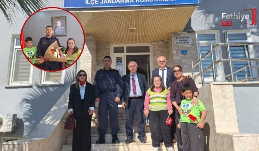 Seydikemer’de Minik Komutanlar Görevde