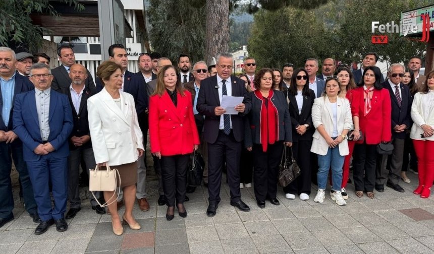 CHP Fethiye’den 23 Nisan’da Anlamlı Basın Açıklaması