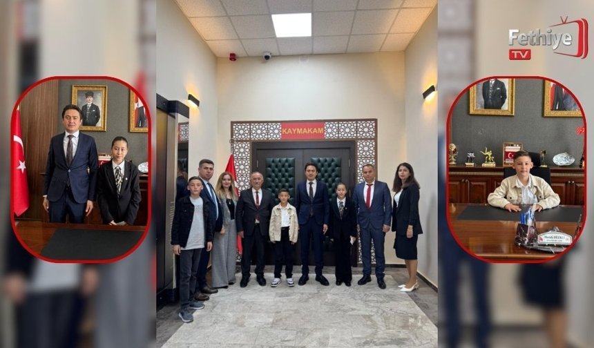 Seydikemer’de 23 Nisan’da Koltuk Çocukların Oldu