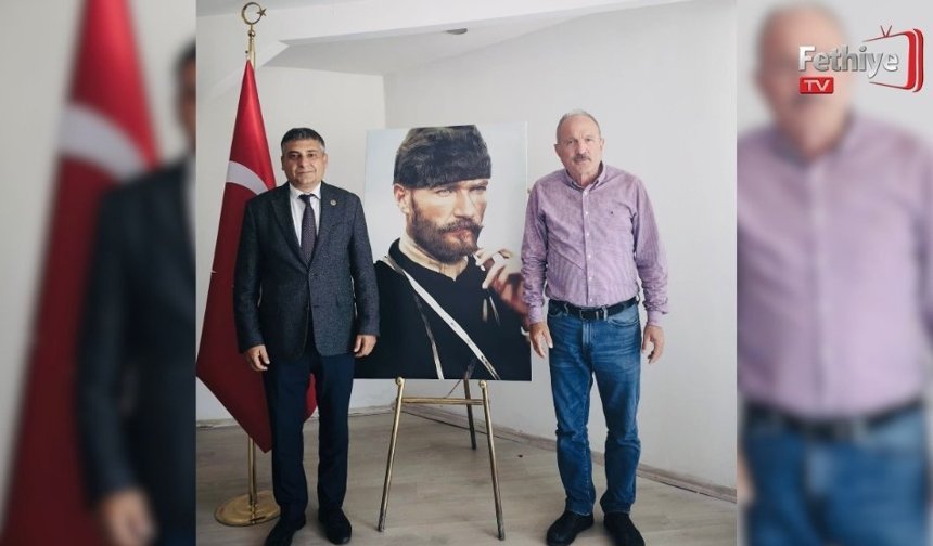 BBP Muğla İl Başkanı Özkan Bozkurt İle Behçet Saatcı Bir Araya Geldi