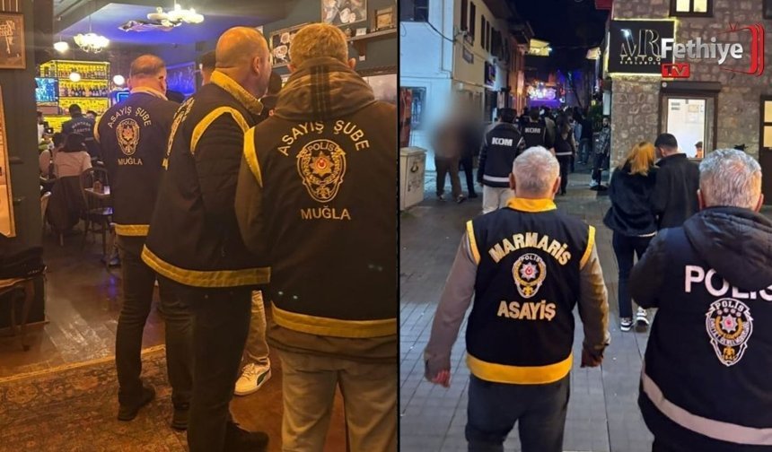 Muğla Genelinde Asayiş Uygulaması