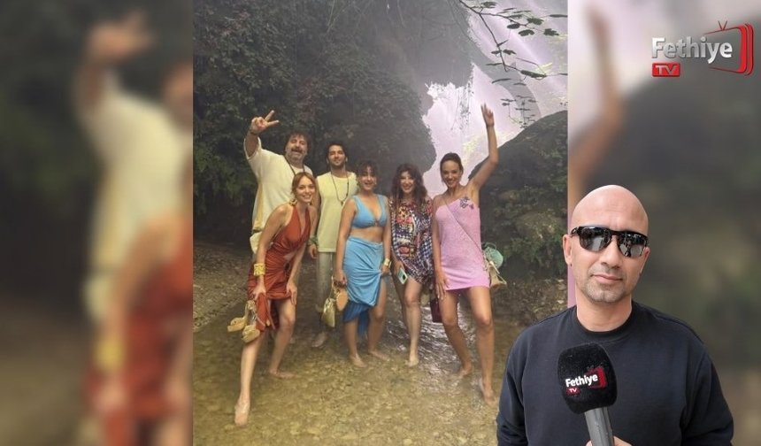 “Gelin Takımı 2” Gizlikent Şelalesi'nde Çekildi!