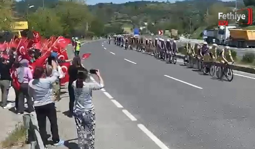 Cumhurbaşkanlığı 61. Türkiye Bisiklet Turu Yatağan'dan Geçti