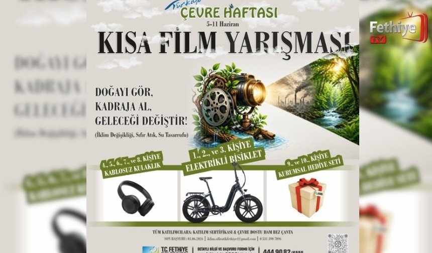 Fethiye’de Çevre Haftasına Özel Yarışmalar