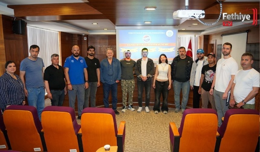 Fethiye’de 14 Kişi Bronz Cankurtaran Belgesi Aldı