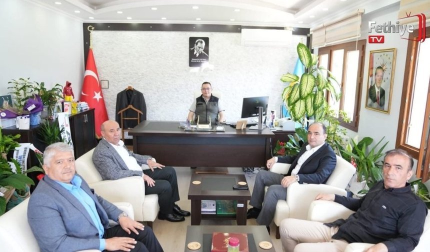 Seydikemer’de Orman İşletme Müdürüne Hayırlı Olsun Ziyareti