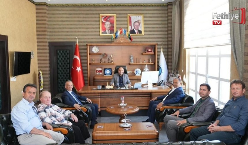 Ziraat Odalarından Başkan Akdenizli’ye Ziyaret