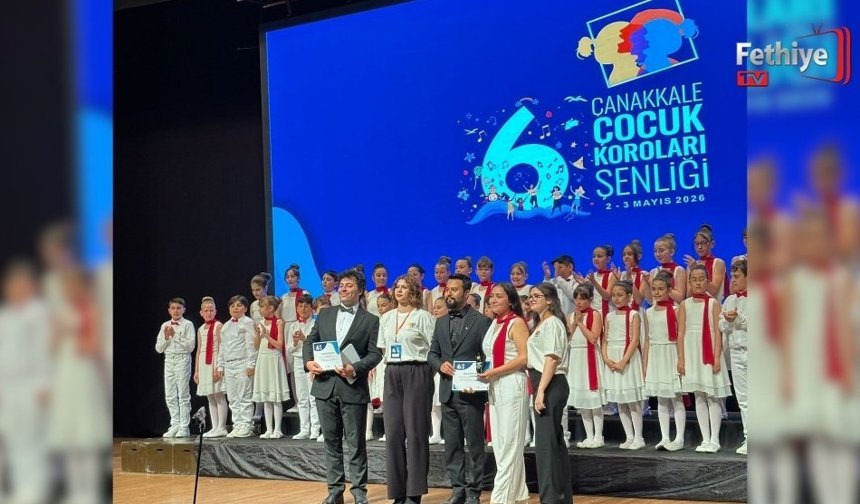 Muğlalı Minik Seslerden Çanakkale’de Büyük Başarı
