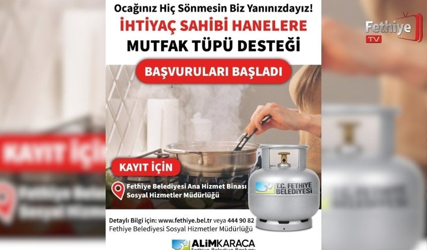 Fethiye Belediyesi’nden Anlamlı Destek