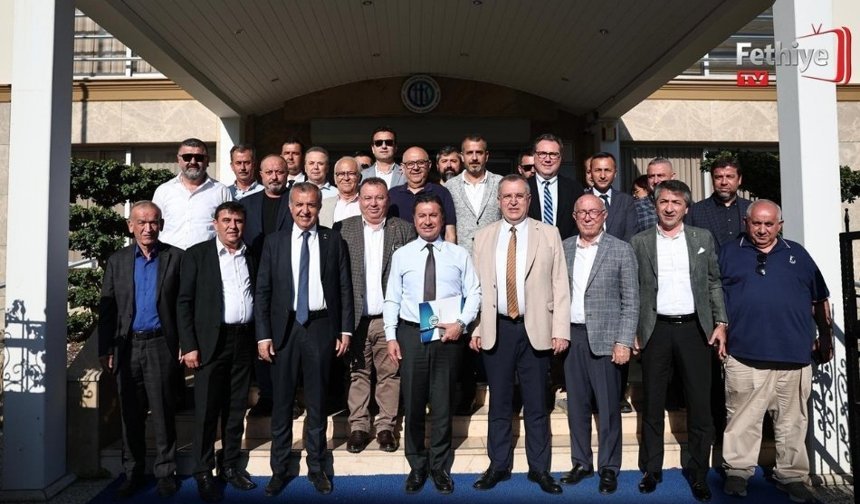 Başkan Aras’tan Fethiye ve Marmaris’te Sektör Buluşmaları