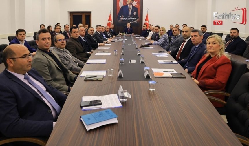 2026 Yılı "Orman Yangınlarıyla Mücadele Komisyon Toplantısı" Yapıldı