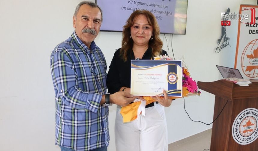 Fethiye Alzheimer Derneği’nde “Toplumda Artan Şiddetin Görünmeyen Nedenleri” Semineri