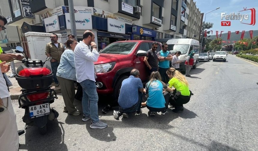 Menteşe’de Trafik Kazası: 1 Yaralı