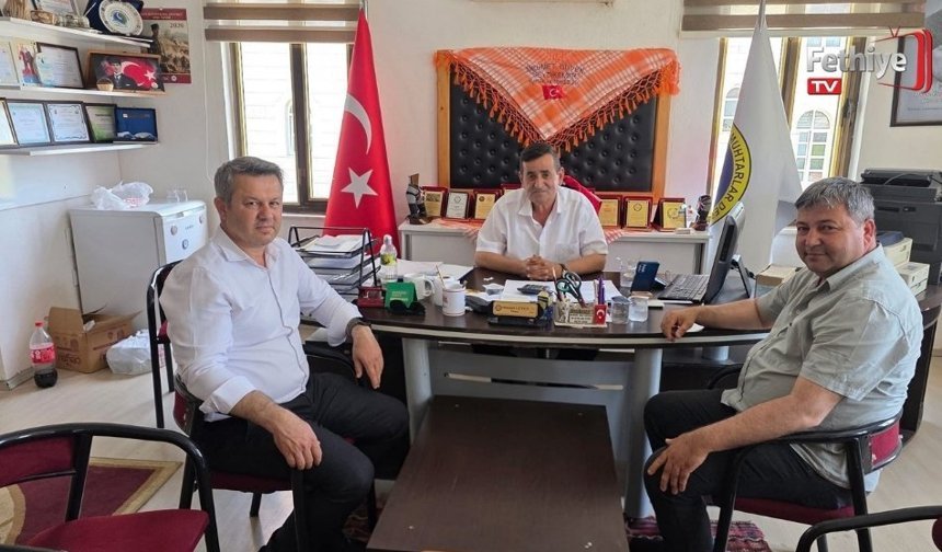 CHP Seydikemer’den Muhtarlar Derneği’ne Ziyaret