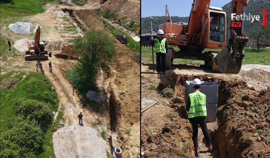 MUSKİ Menteşe İlçesinde Altyapı Çalışmalarını Sürdürüyor