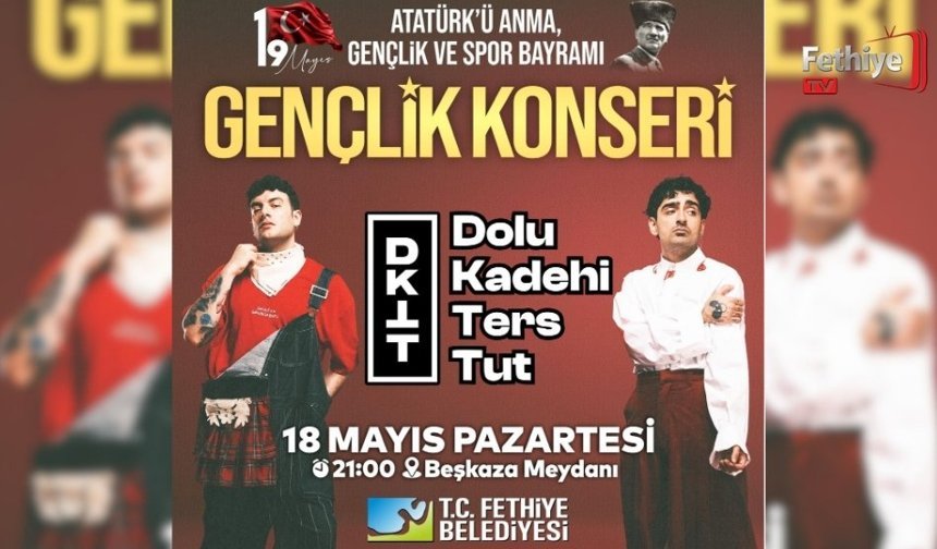 19 Mayıs Atatürk’ü Anma, Gençlik ve Spor Bayramı Coşkusu Fethiye’de Yaşanacak