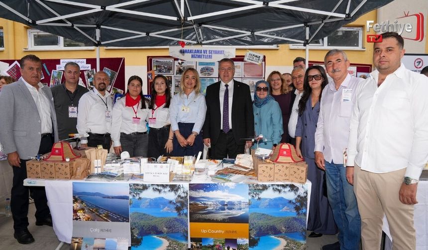 Fethiye Mesleki Eğitim Fuarı’nda Öğrenciler Tarafından Hazırlanan Proje Ve Ürünler Görücüye Çıktı