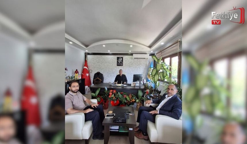 Seydikemer Müftülüğünden Orman İşletme Müdürü Kurşunluoğlu’na Hayırlı Olsun Ziyareti