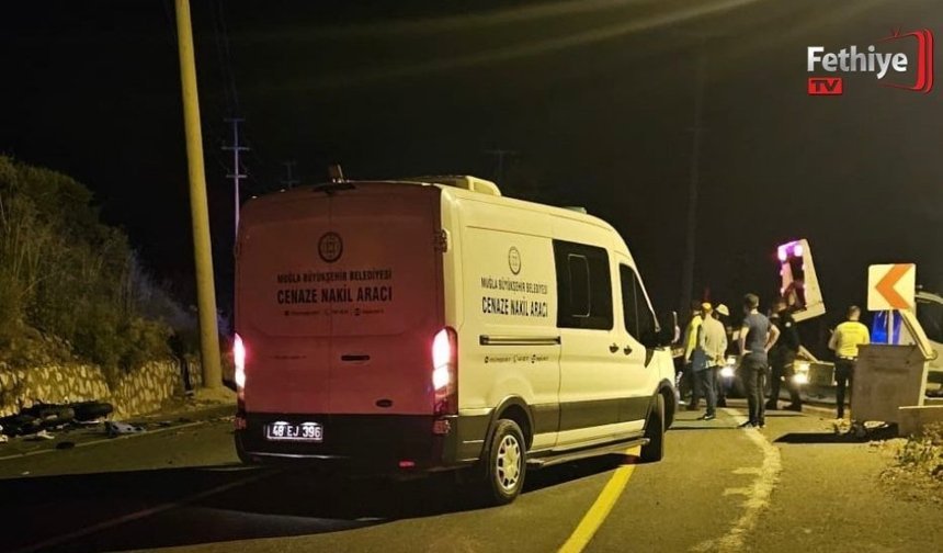 Marmaris’te Trafik Kazası: 2 Ölü