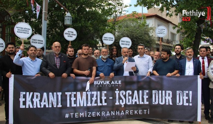 Muğla'da 'Temiz Ekran' Çağrısı
