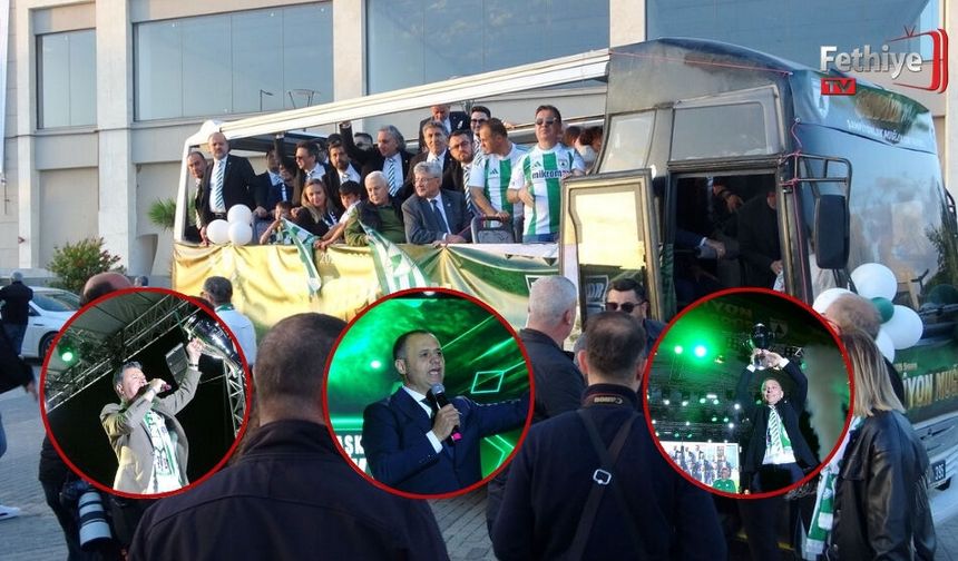 Muğlaspor 1. Lig'i kutladı