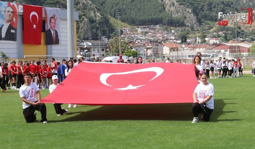 Fethiye’de 19 Mayıs Coşkusu Tören ve Etkinliklerle Kutlandı