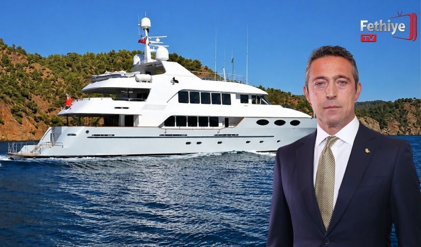 Ali Koç, “Keyla” İsimli Lüks Yatıyla Göcek’te
