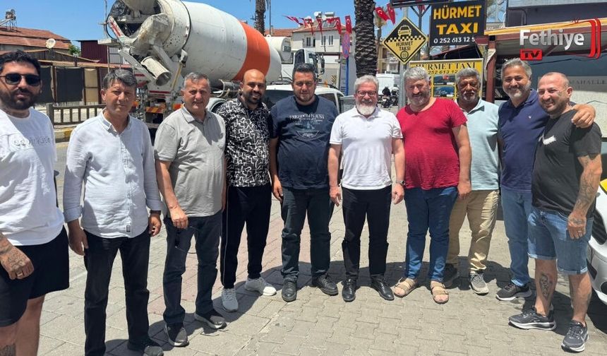 AK Parti Fethiye İlçe Başkanı Sarıhan’dan Saha Ziyareti