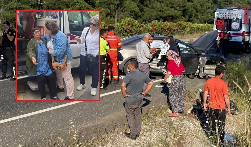 Hastane Dönüşü Kaza; 3 Yaralı