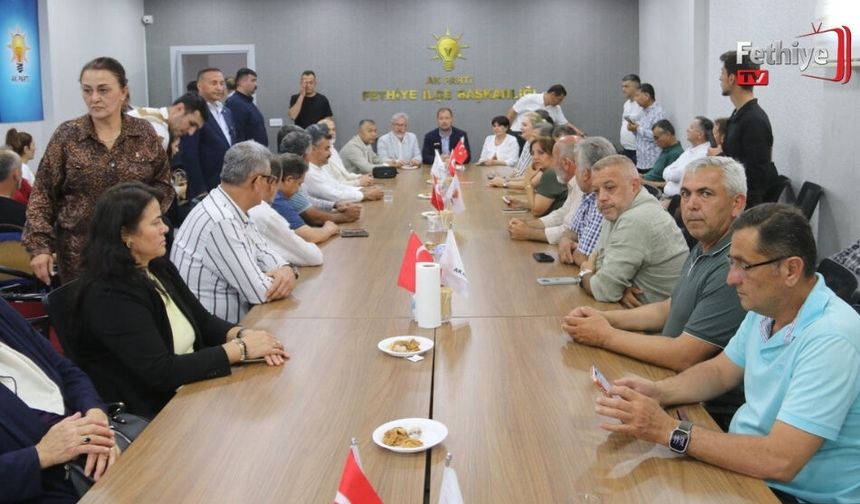 AK Parti Fethiye Teşkilatı Danışma Meclisi’nde Bir Araya Geldi