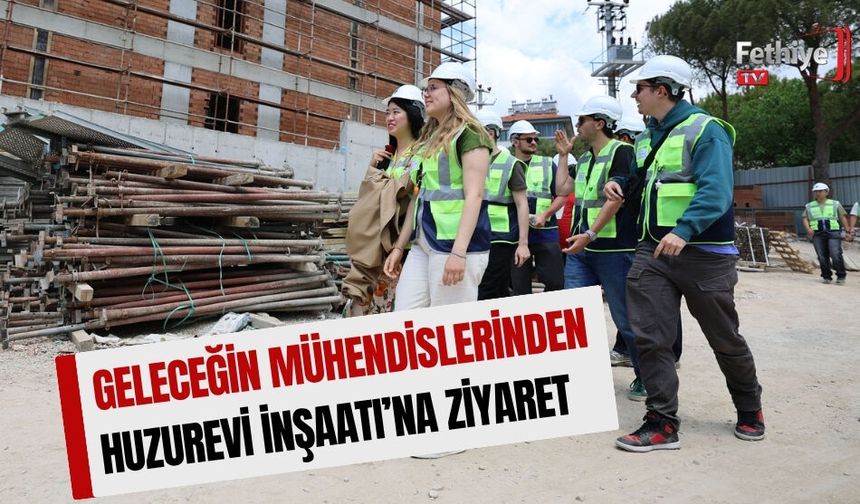 Geleceğin Mühendislerinden Abide Hasan Nuri Öncüer Huzurevi İnşaatı’na Ziyaret
