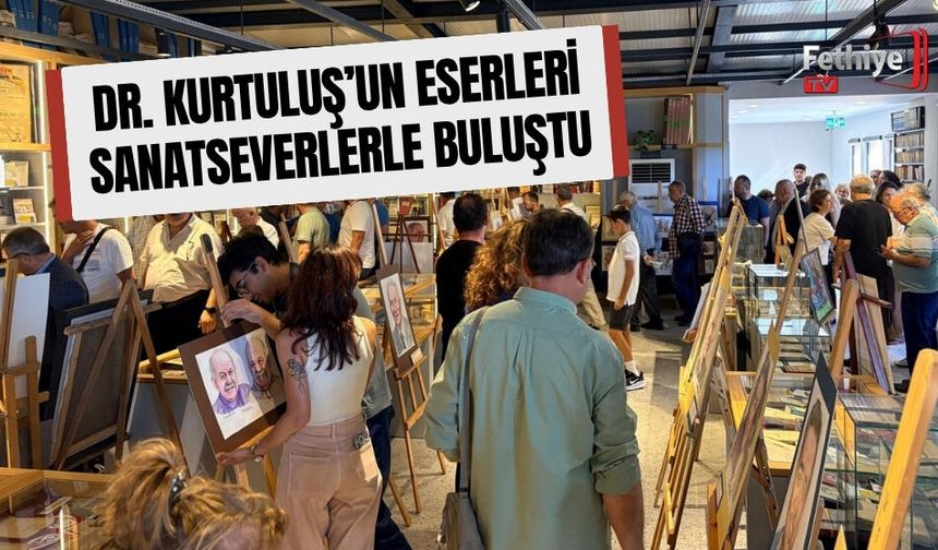 Ameliyathaneden Tuvale Dr. Kurtuluş’un Eserleri Sanatseverlerle Buluştu