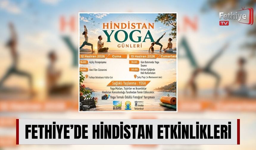 Fethiye’de Hindistan Etkinlikleri