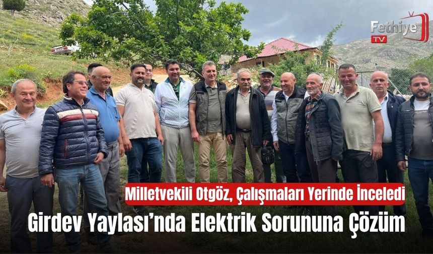 Girdev Yaylası’nda Elektrik Sorununa Çözüm