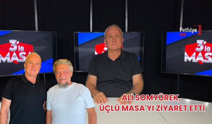 Ali Somyürek, Üçlü Masa'yı Ziyaret Etti