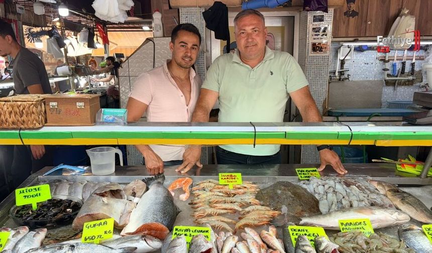 Fethiye Balık Hali’nde Yaz Sezonu Hareketliliği