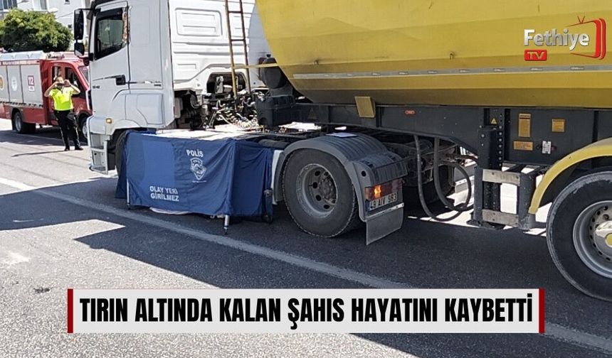 Tırın Altında Kalan Şahıs Hayatını Kaybetti